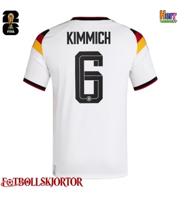 Tyskland Joshua Kimmich #6 Hemmatröja VM 2026 Kortärmad